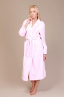 Женский махровый халат 700 розовый